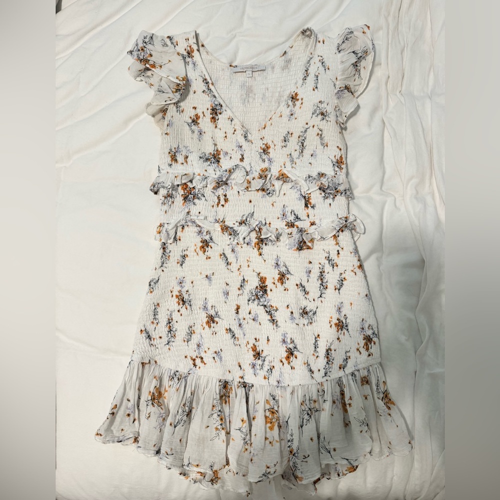 Olivaceous, LoveShackFancy inspired mini sundress
